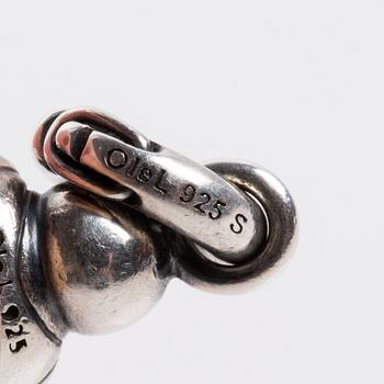 BERLOCK, "My Friend", Ole Lynggaard, Sterlingsilver.