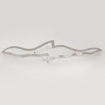 KARI HUHTAMO, steel, signed and dated 2004, numbered 1/3.