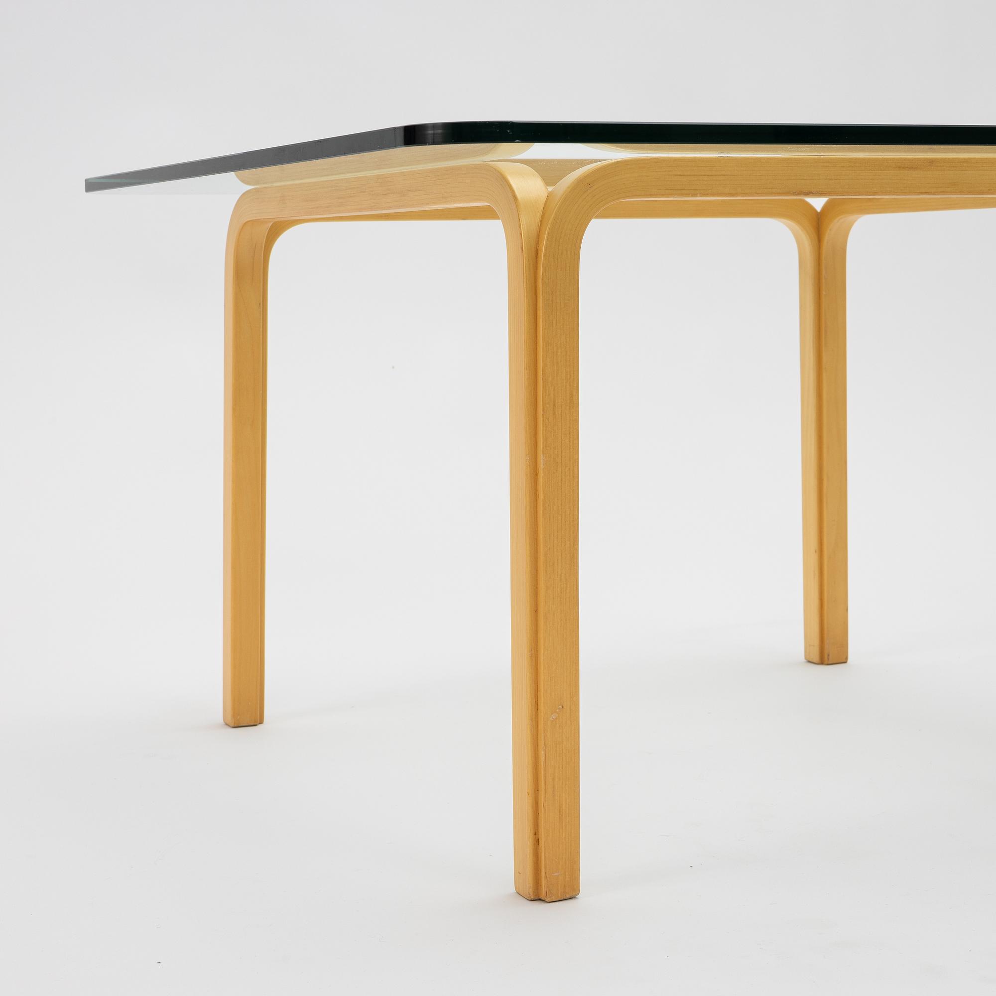 Alvar Aalto, Coffee table, model Y805B, Artek, Finland.