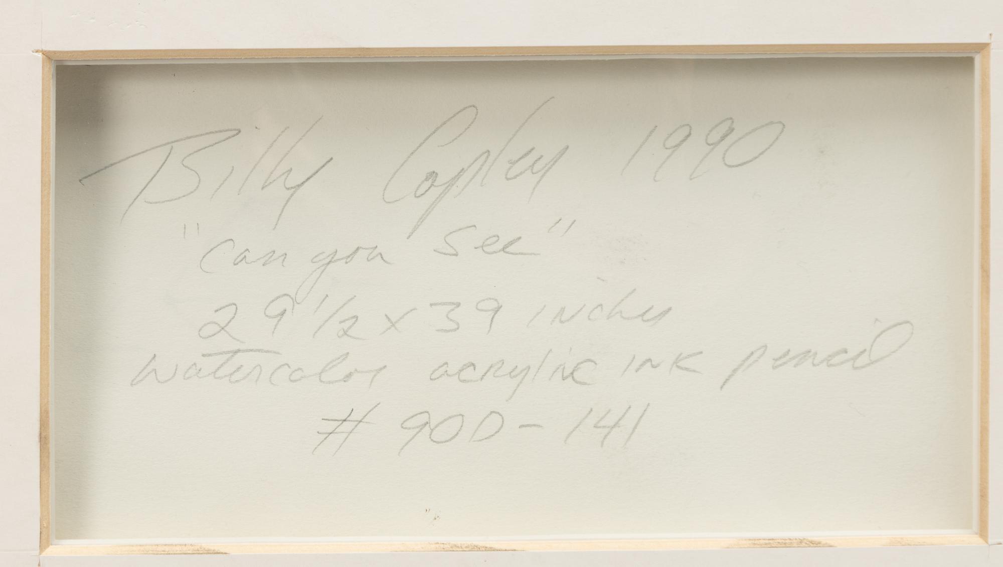 Billy Copley, 'Can you see'.