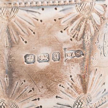 Servettringar, 10 st, silver, bl a England, Finland, Sverige, Ryssland m.fl. 1800-talets slut - 1900-talets mitt.