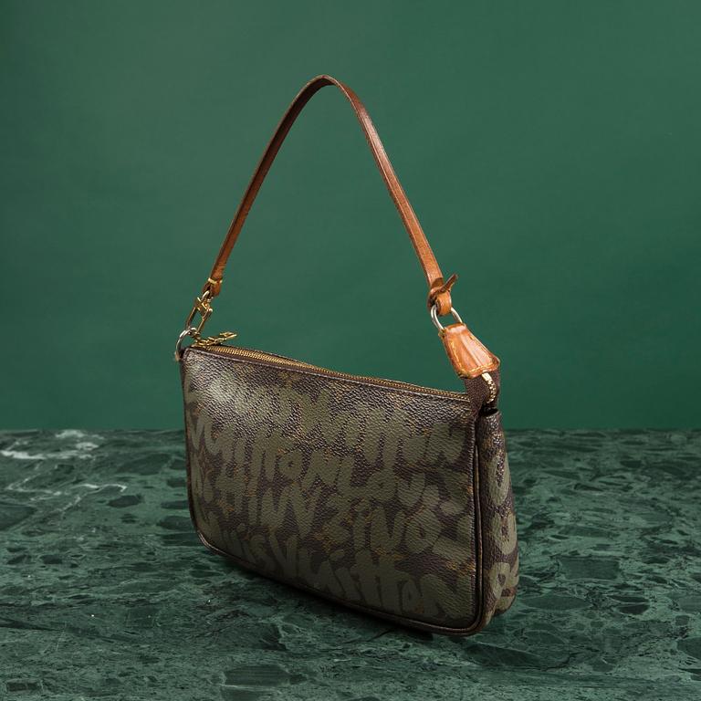 VÄSKA, pochette, "Graffiti", LOUIS VUITTON-.