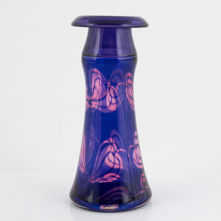 Elna Jolom, vas, graal, Orrefors, unik.