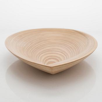 Tapio Wirkkala, A plywood dish, unsigned.