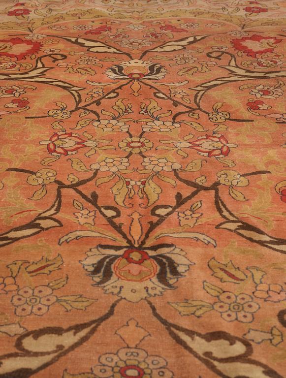 ANTIQUE TABRIZ/INDIAN. 620,5 x 447,5 cm.