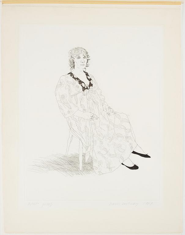 David Hockney, "Celia".