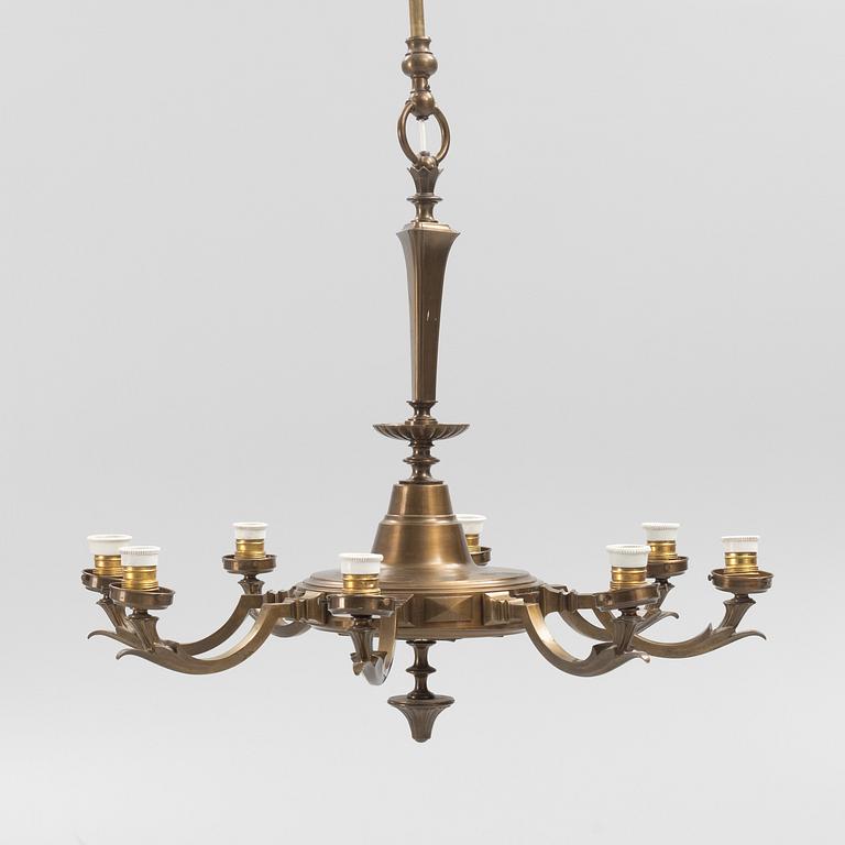 A Swedish Grace Ceiling Lamp, 1920s.