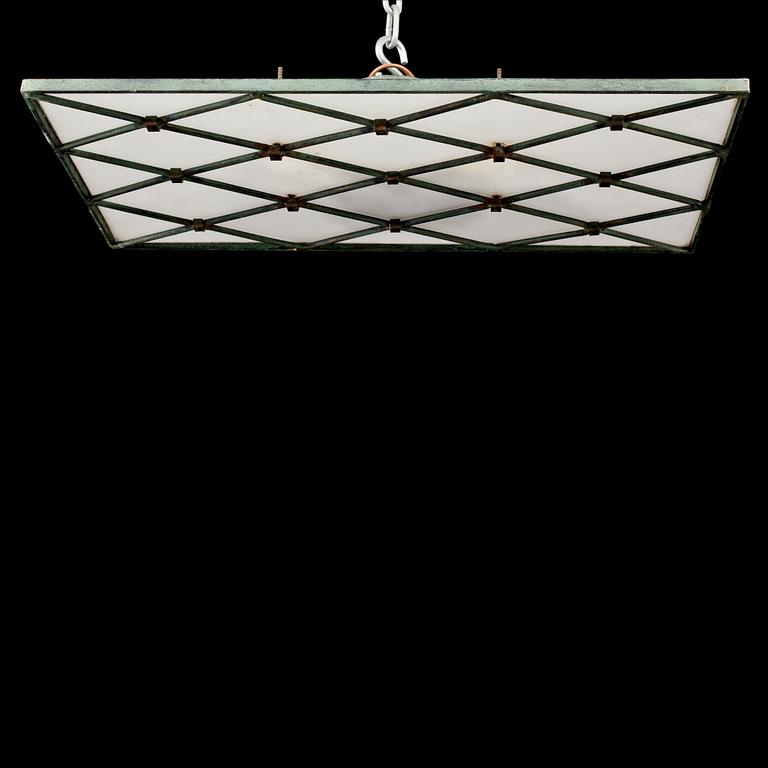 TAKPLAFOND, 1930-tal. Höjd ca 10 cm.
