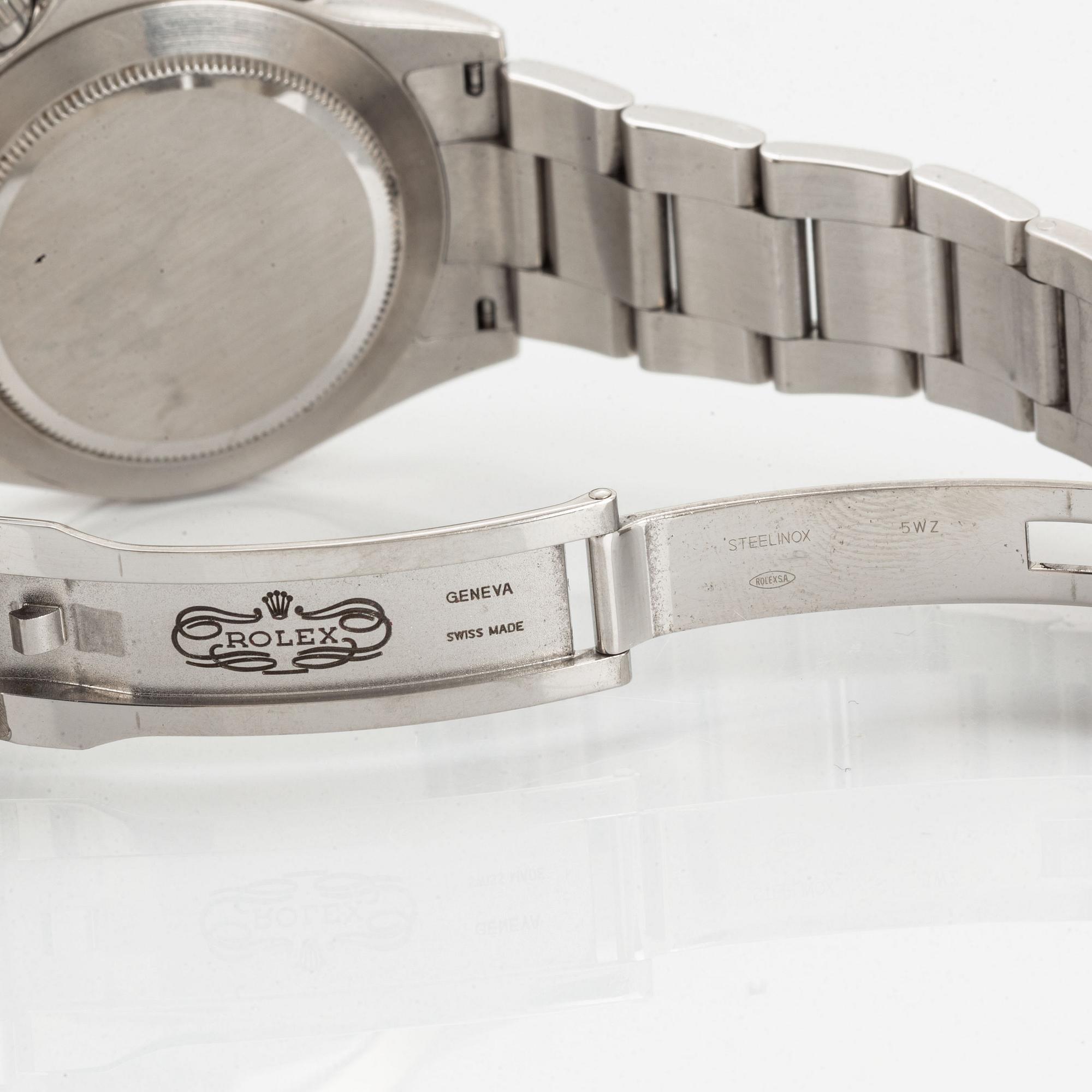 Rolex, Oyster Perpetual, Cosmograph, Daytona, Chronometer, armbandsur, kronograf, 40 mm.