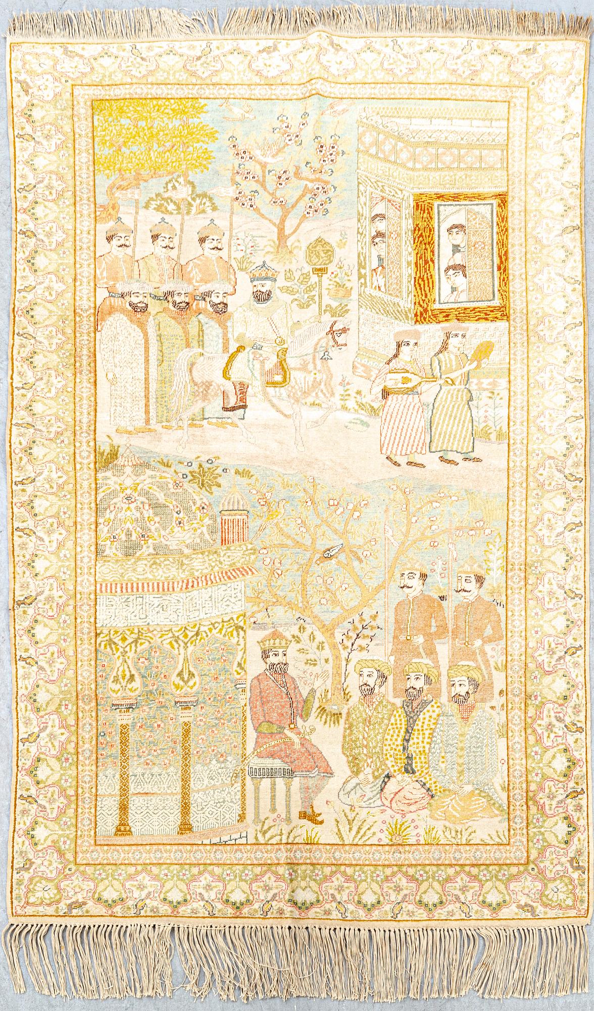 Matta Kayseri semiantik figural 174x125 cm.