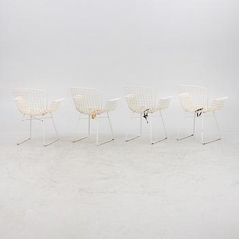 Four garden chairs, second half of the 20th century.