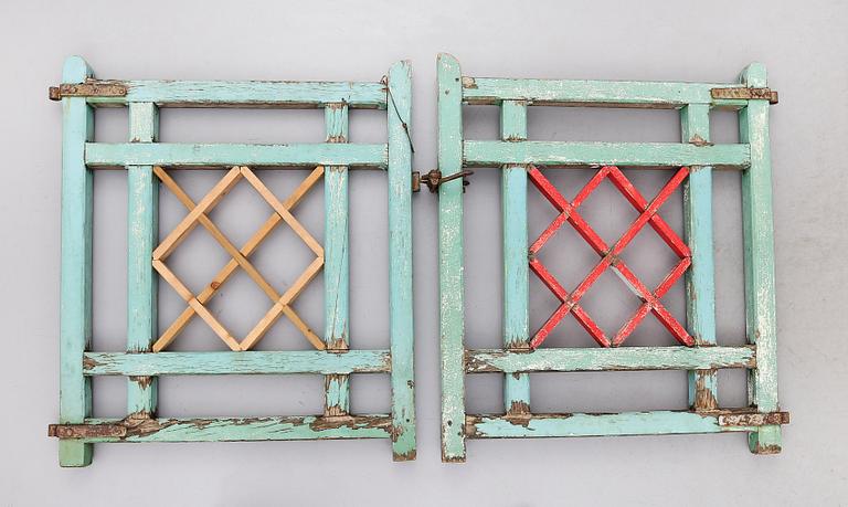 GRINDAR, 1 par, 1900-talets första hälft.