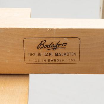 Carl Malmsten, matbord, 6 stolar, 2 karmstolar, "Herrgården", Bodafors, 1900-talets slut.