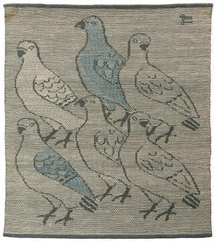 Dora Jung, a mid-20th century signed tapestry.