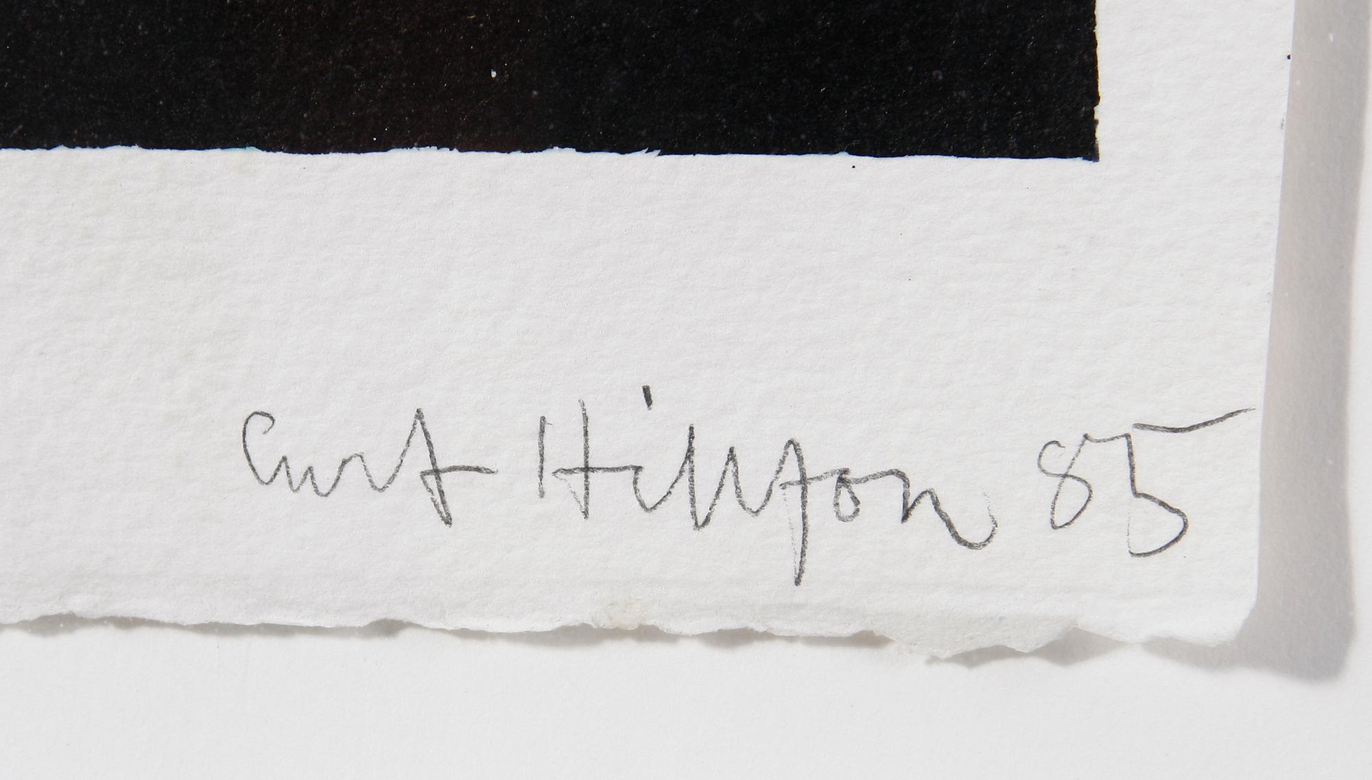 HILLFON, CURT, multipel, sign o dat -85.
