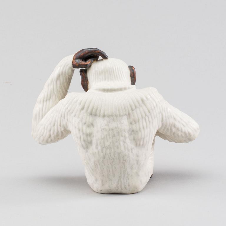 FIGURIN/APA, stengods. Gunnar Nylund, Rörstrand.