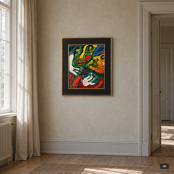 Bengt Lindström, "Vännernas rendez-vous".