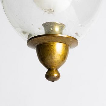 A pair of ceiling lanterns, early 20th century.