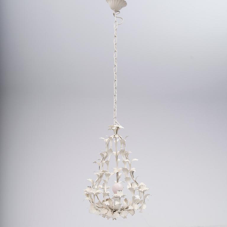 TAKLAMPA, enligt uppgift inköpt på Firma Svenskt Tenn, 1970-tal. Höjd 50 cm.