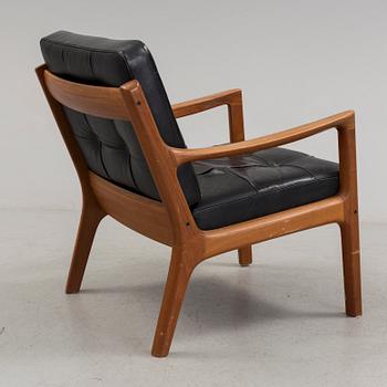 A 'Senator' easy chair by Ole Wanscher, France & Son.