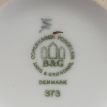 A Måsen coffee and tea service ca 145 pcs Bing & gröndahl Denmark 19th/20th century.