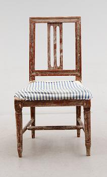 STOL, gustaviansk, 1700-talets andra hälft.