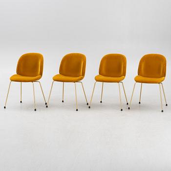 GamFratesi, chairs, 4 pcs, "Beetle", Gubi.