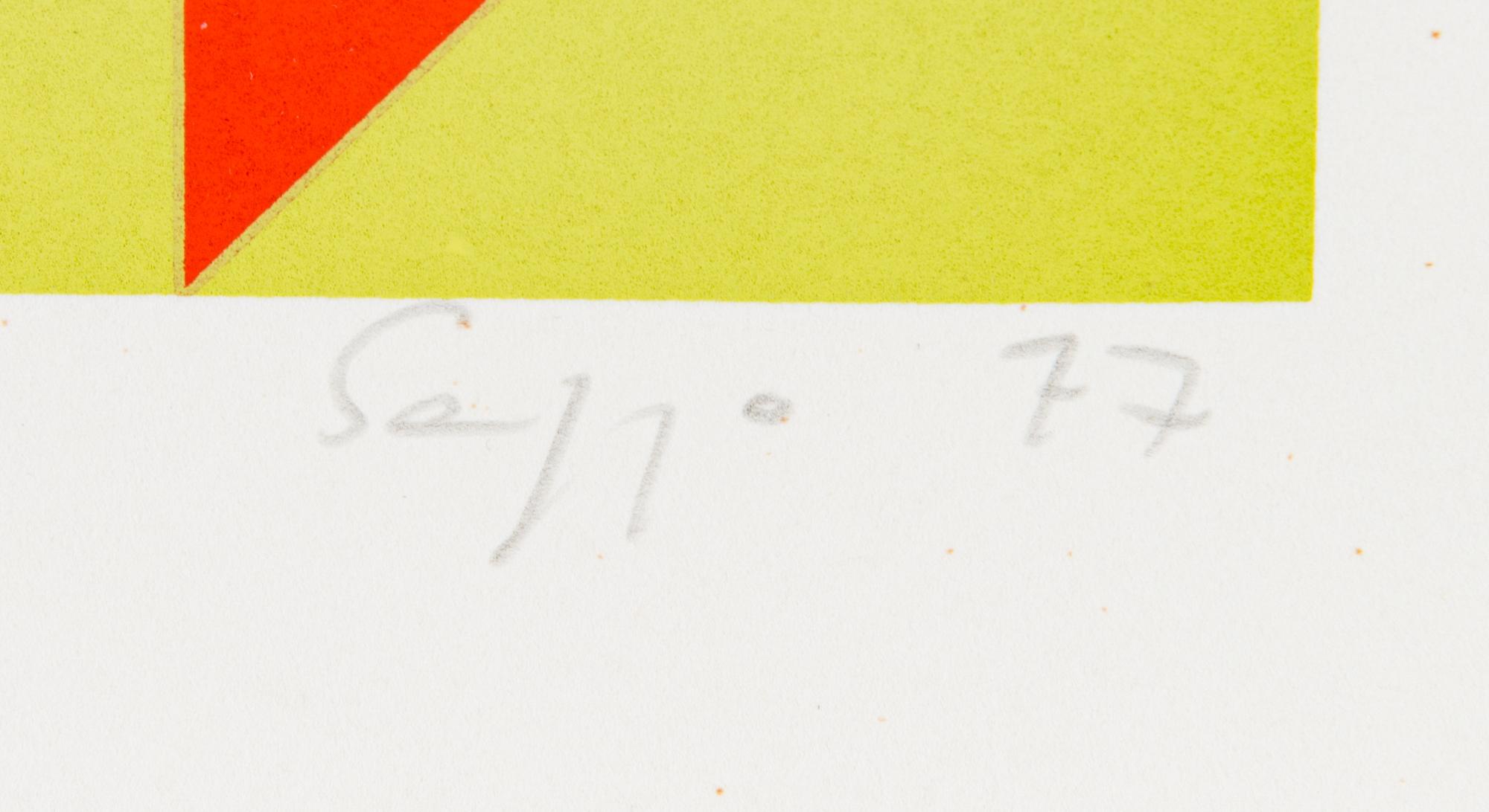Portfolio with eleven serigraphs, signed and numbered 67/110, 1977.