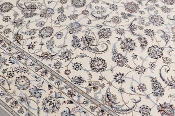 A carpet, Nain Part Silk, S.K 6LAA, 368 x 266.