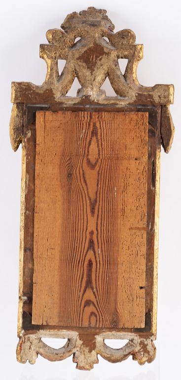 A Gustavian style mirror by Niclas Reding (1751-1826).