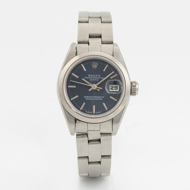 Rolex, Oyster Perpetual, Date, armbandsur, 26 mm.