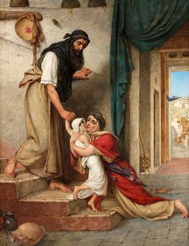 207. William Gale, "Elijah and the widow's son".