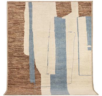 A Moroccan carpet, c. 307 x 250 cm.