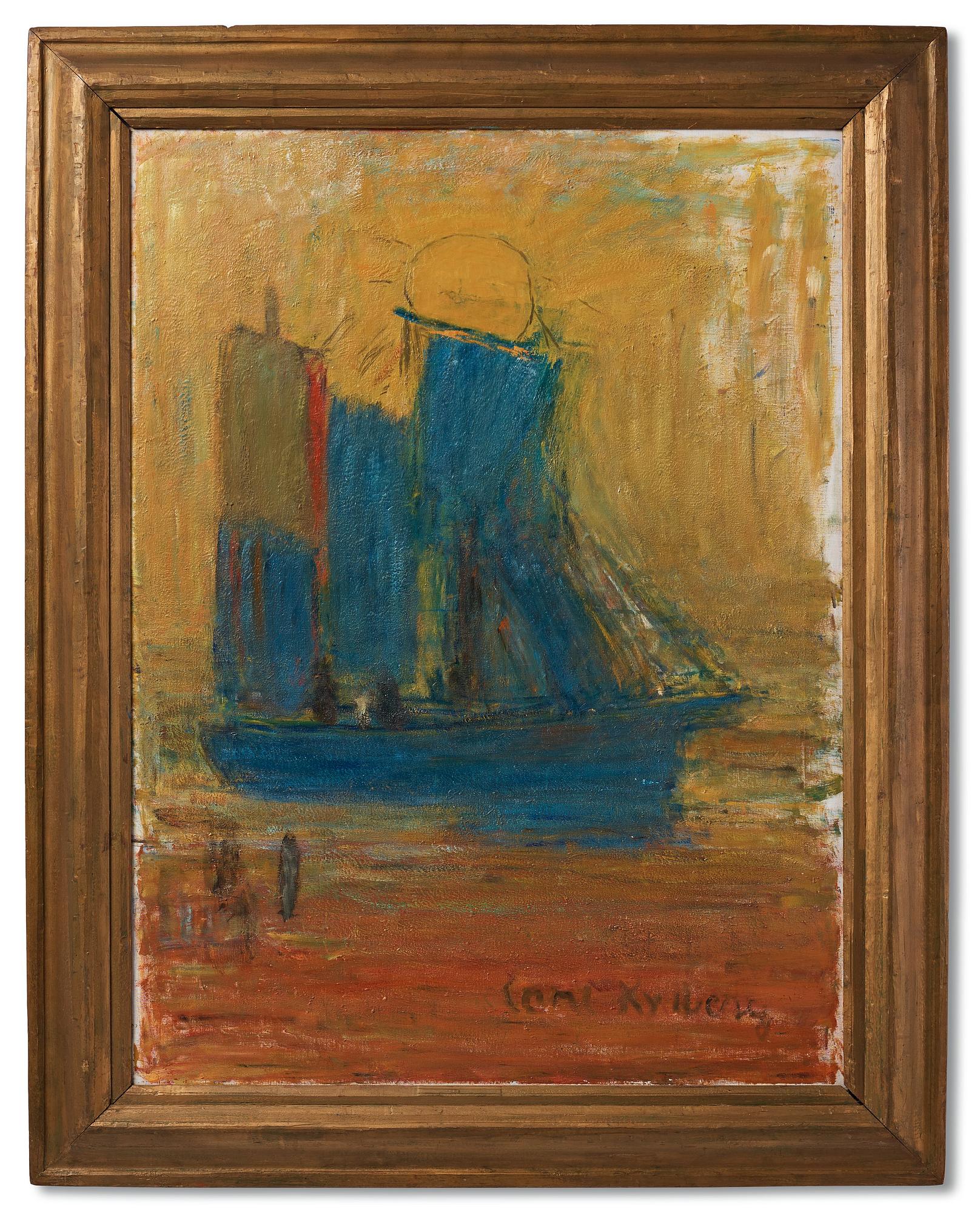 Carl Kylberg, "Segeltorkning (II)".