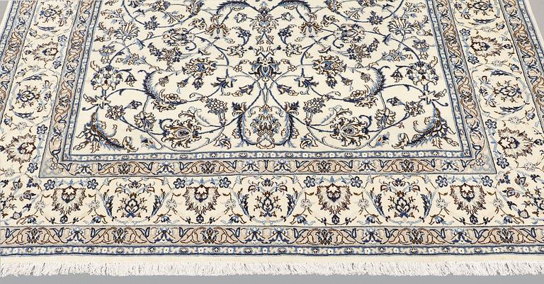 A part silk Nain, so called 9 LAA, carpet, ca 300 x 198 cm.
