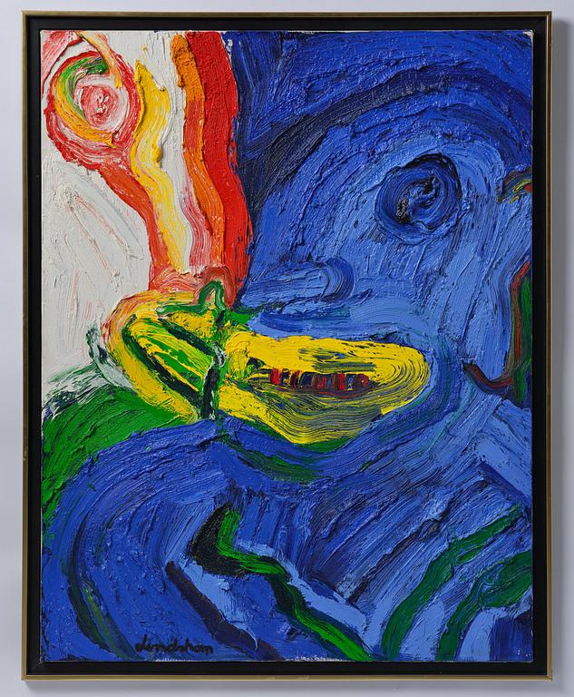 Bengt Lindström, Composition with two faces.