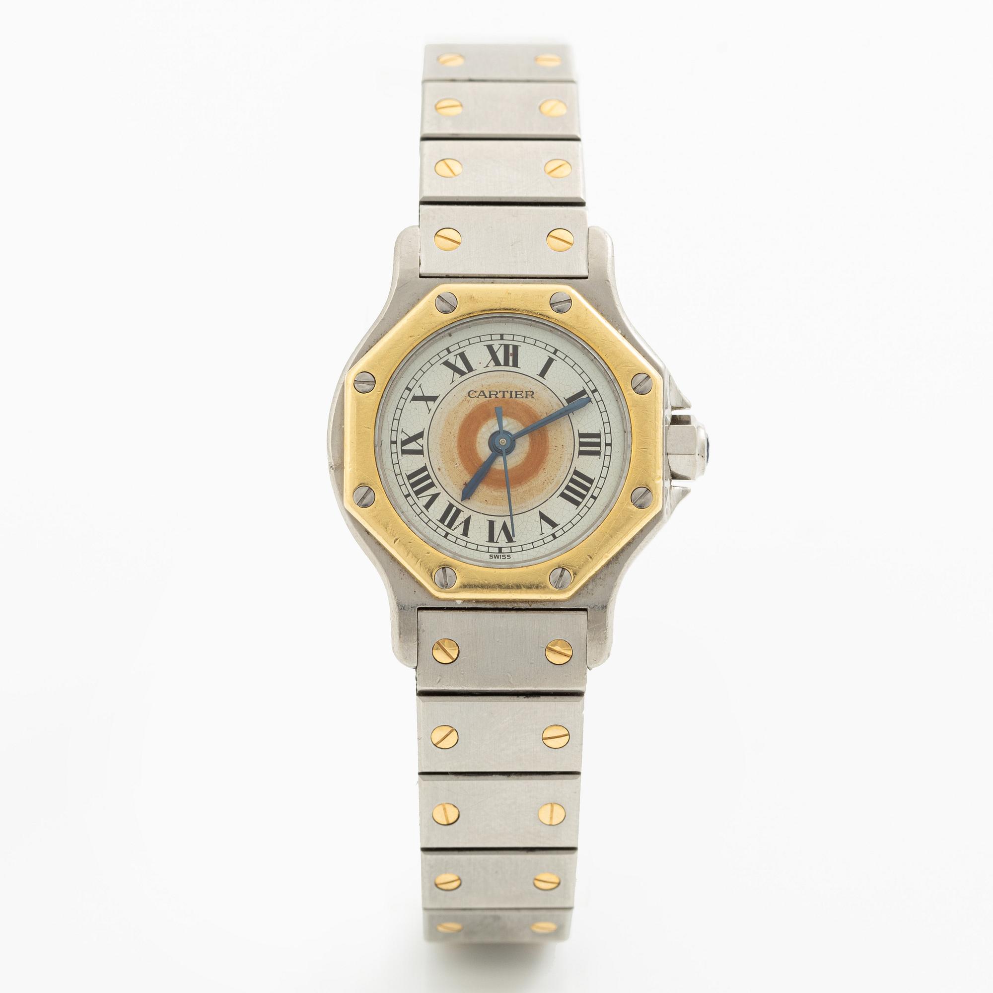 Cartier, Santos Ronde, armbandsur, 24 mm.