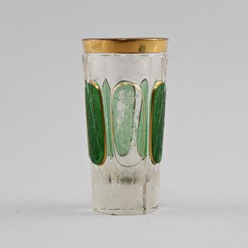 VAS, glas, Böhmisk typ, 1800-talets slut.