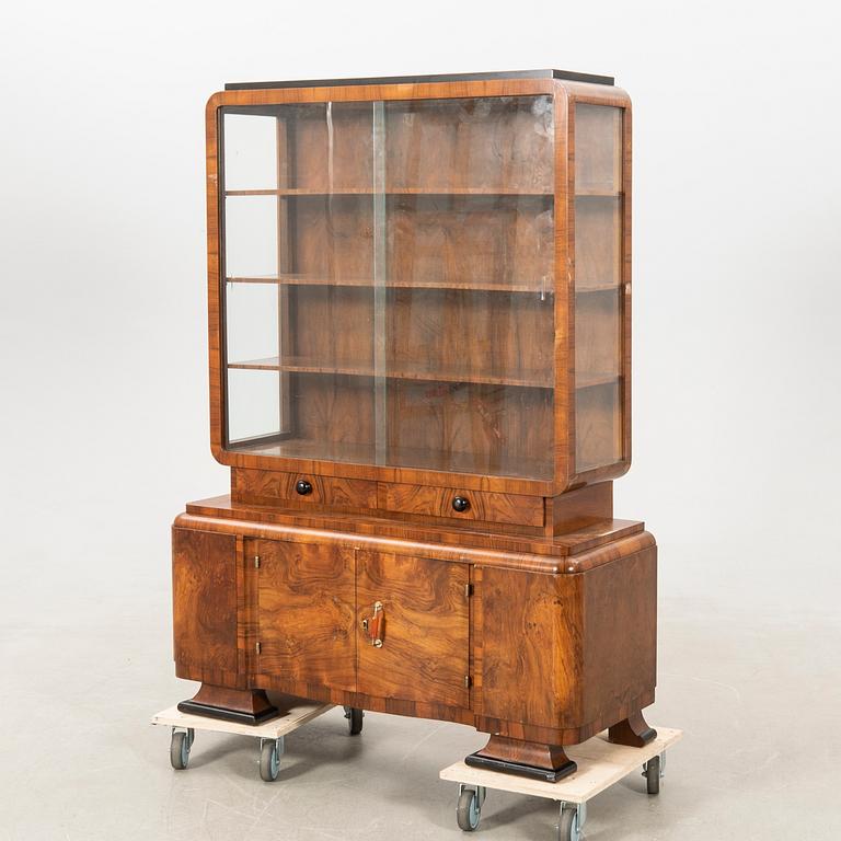 Display cabinet Art Deco first half of the 20th century.