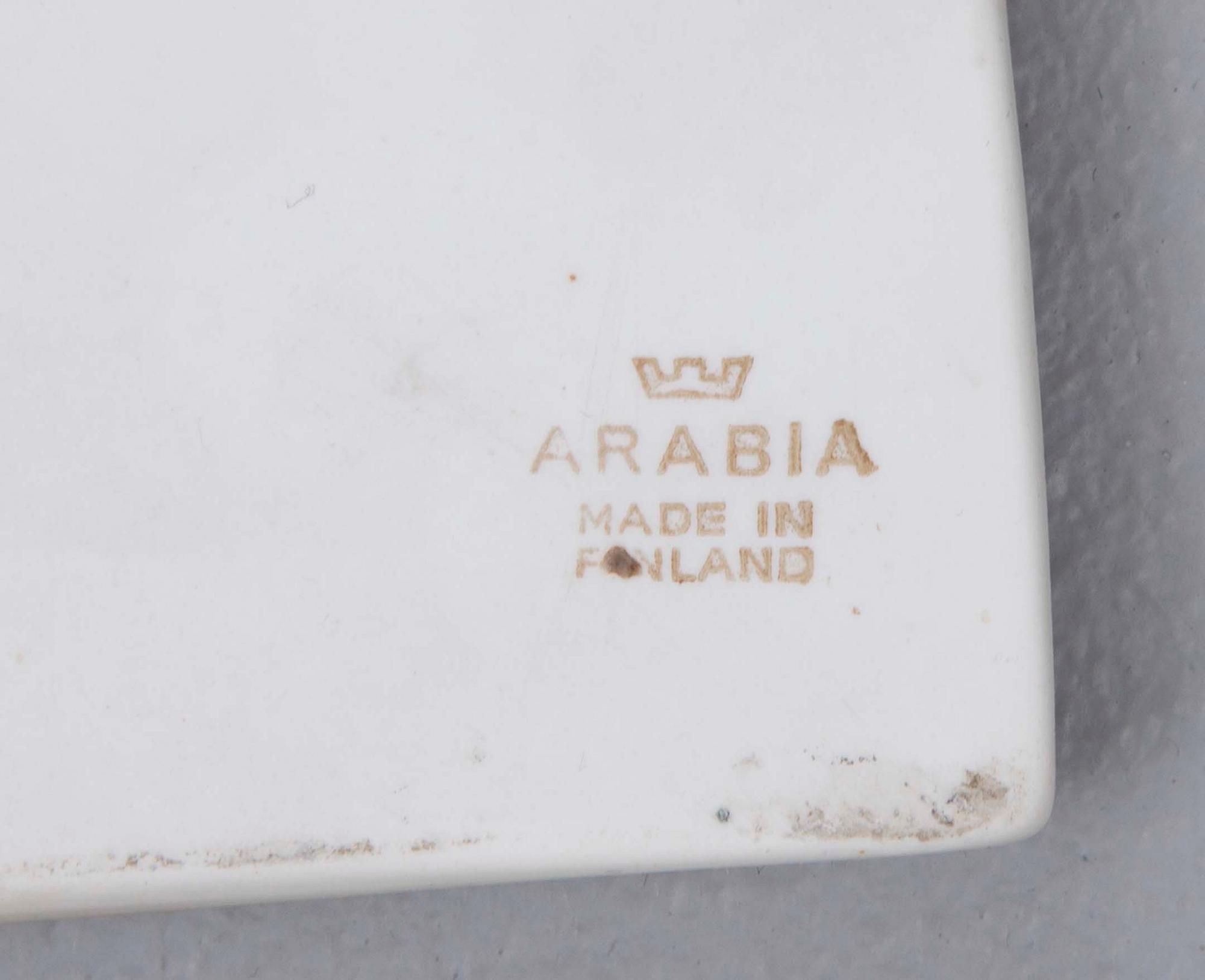 VÄGGPLAKETT, keramik, Maj-Britt Heilimo monogramsignerad i godset, Arabia 1960-tal.