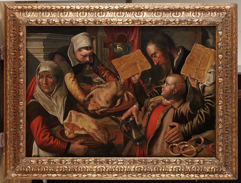 Joachim Beuckelaer Hans krets, St Nicolausfesten.