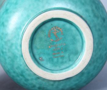 VAS, stengods, "Argenta", Wilhelm Kåge, Gustavsberg.