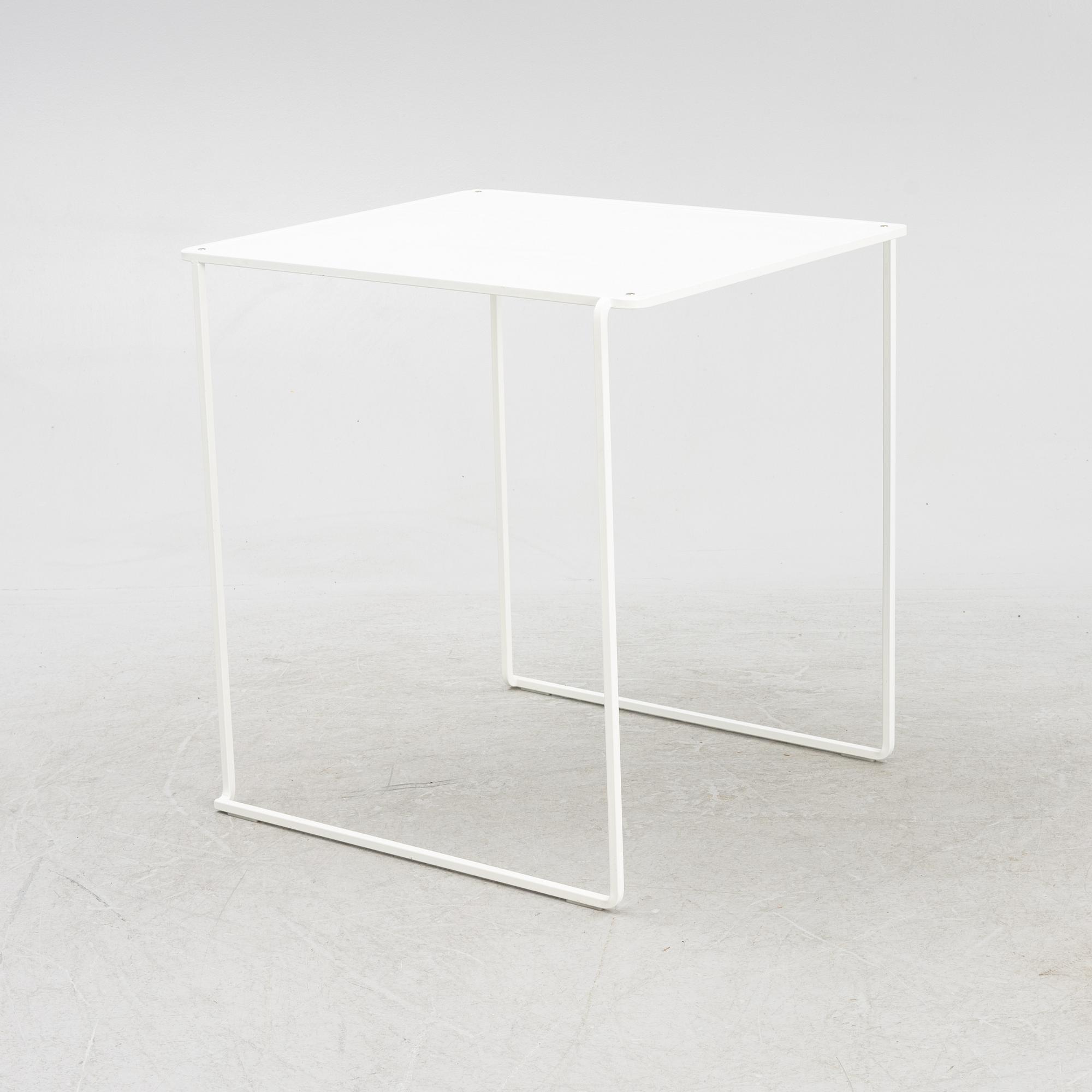 Pierre Sindre, a table and a pair of chairs, "Brokk" & "Sindre", Källemo.