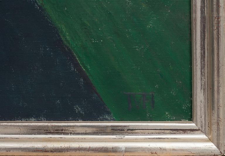 TORA VEGA HOLMSTRÖM, olja på duk, monogramsignerad, a tergo daterad 55/9.