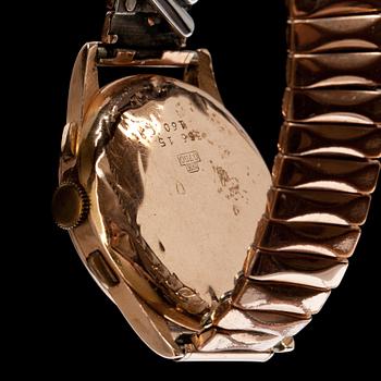 ARMBANDSUR, herr. Libelle, 18k.