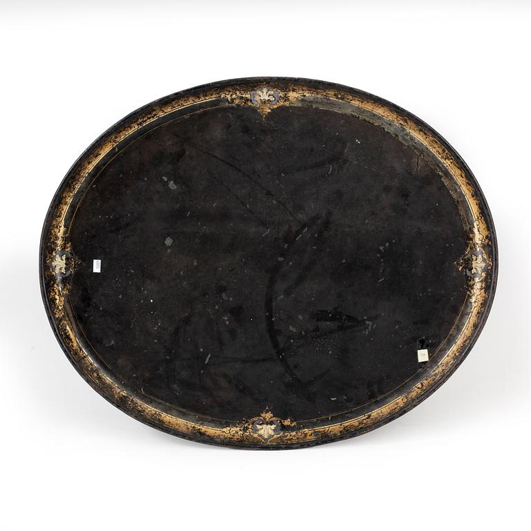 BRICKA, plåt, 1800-tal.