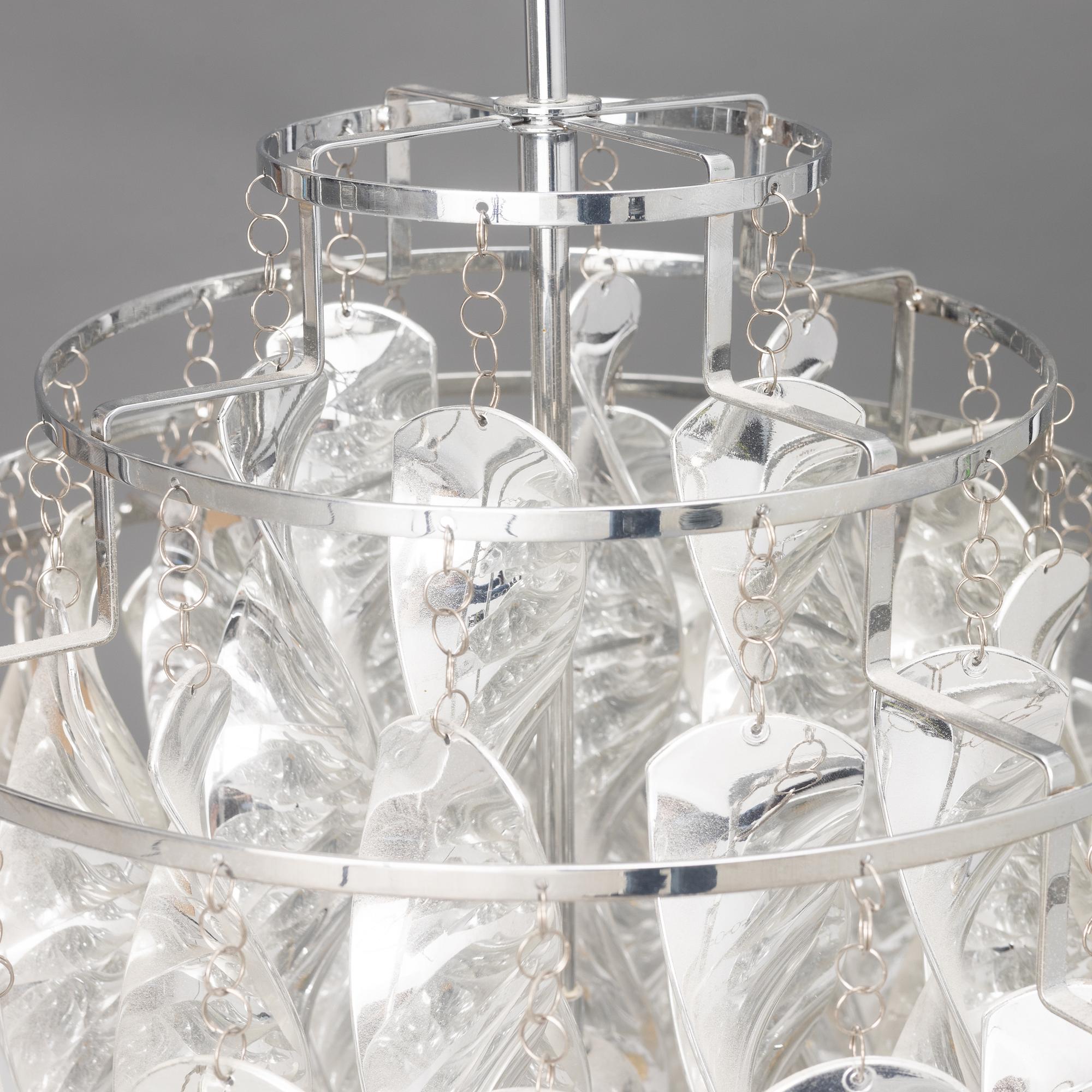 Verner Panton, ceiling lamp, "Spiral SP01", Verpan, Denmark, 21st century.
