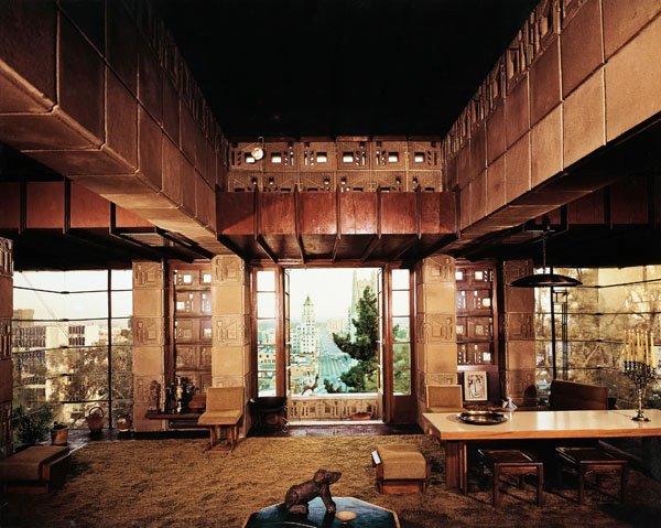 Julius Shulman, Frank Lloyd Wright House, 1953.