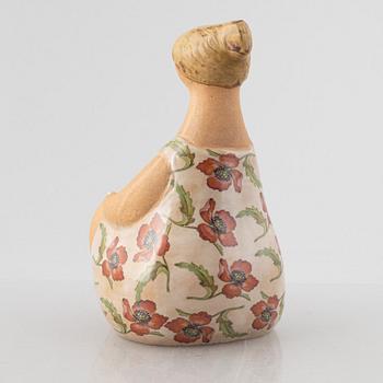 Lisa Larson, figurin, stengods, "Charlotta" ur serien "ABC-flickor", Gustavsberg.