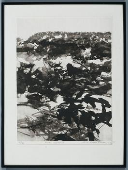 ULLA RANTANEN, litografia, 18/99, sign. ja päiv. -76.